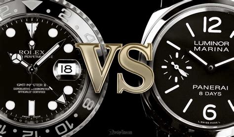 panerai vs rolex 2017|Panerai watch alternative.